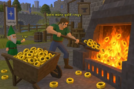Burn More Gold Rings